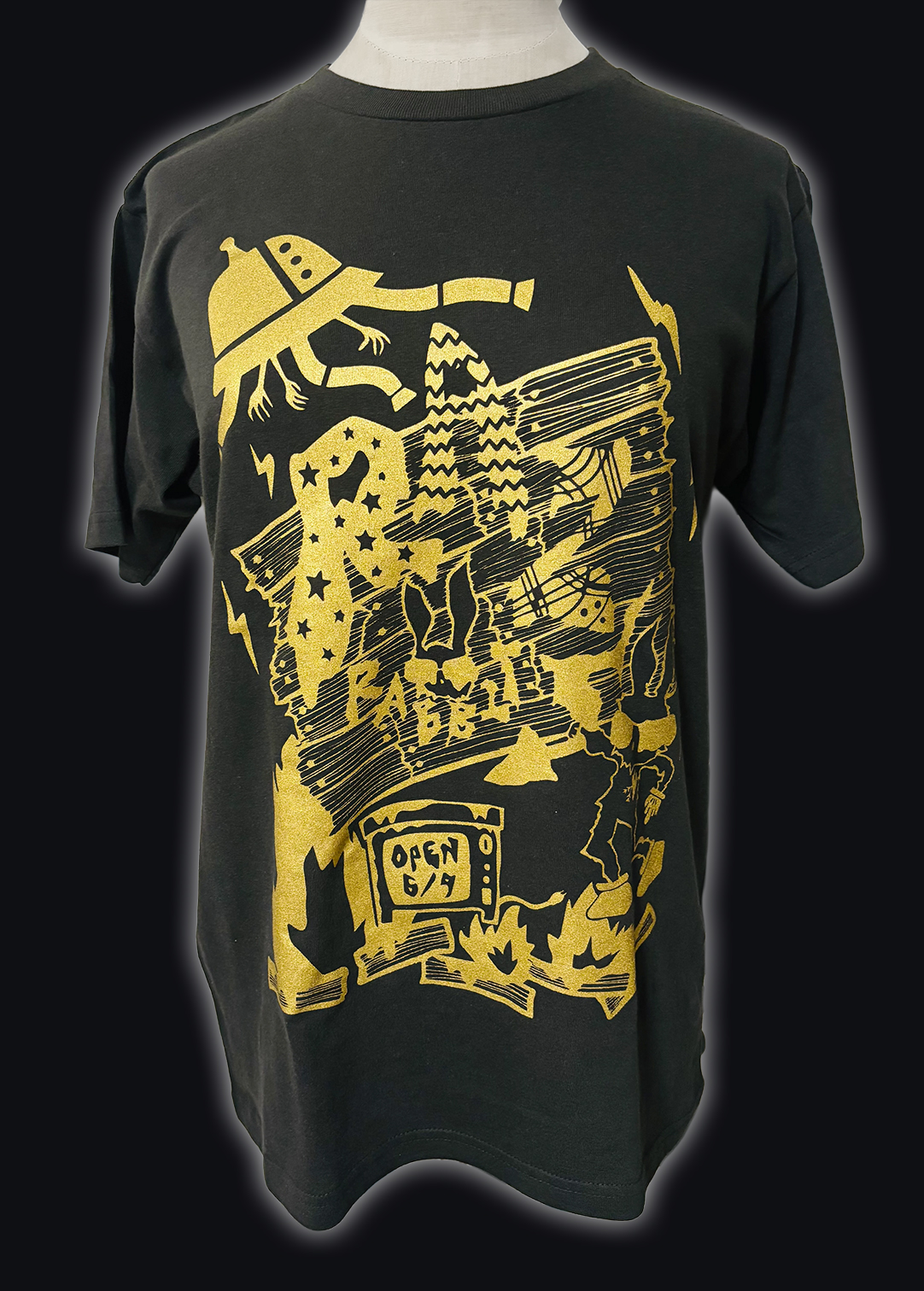 2025 Spring T-shirt Black